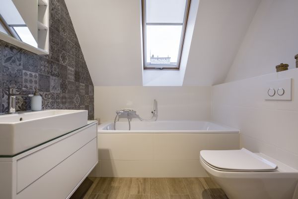 Attic Bathroom Construction in Sugar Land